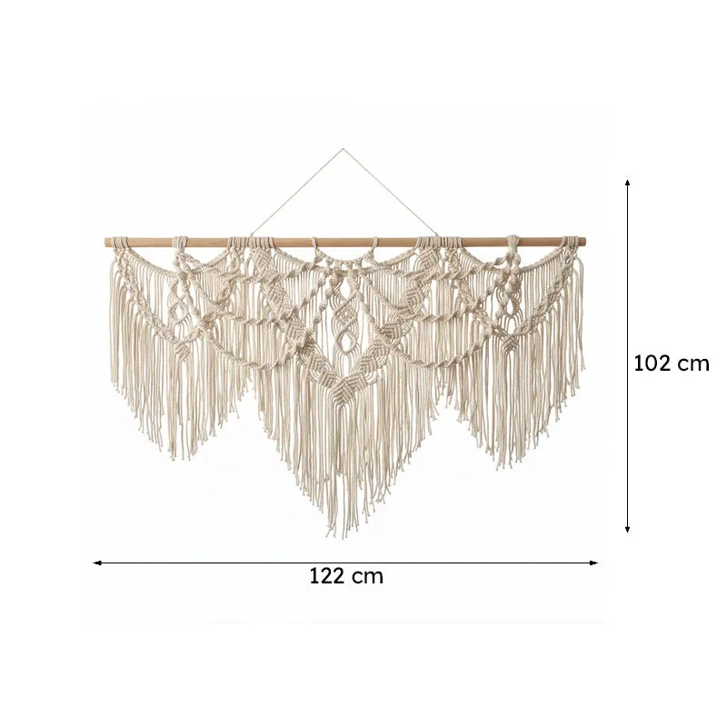Remia Macrame Cotton Wall Accent media 5