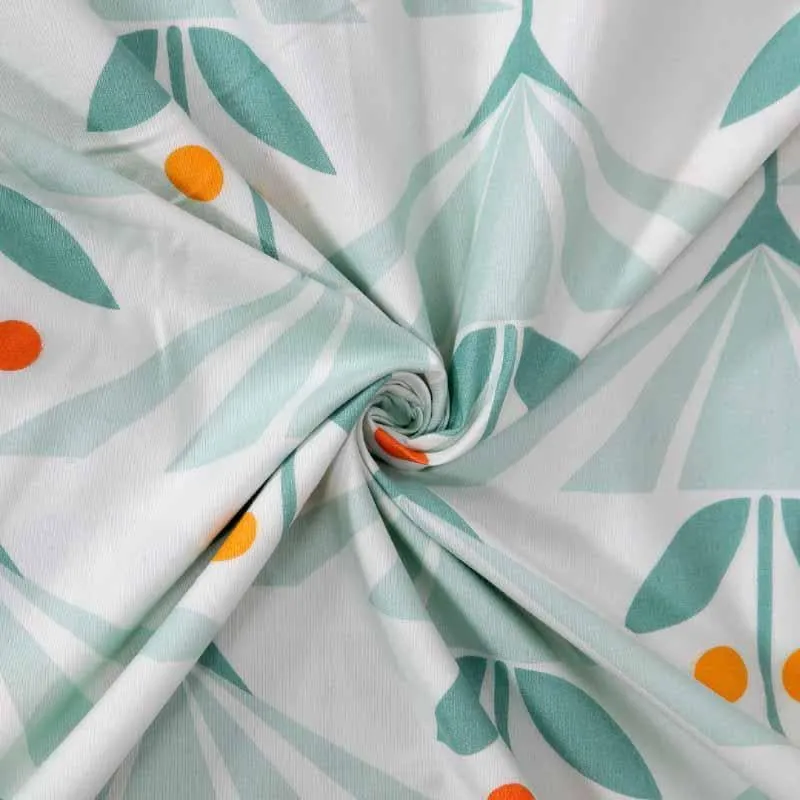 Recorra Printed Cotton Blend Bedsheet - 150 GSM media 5