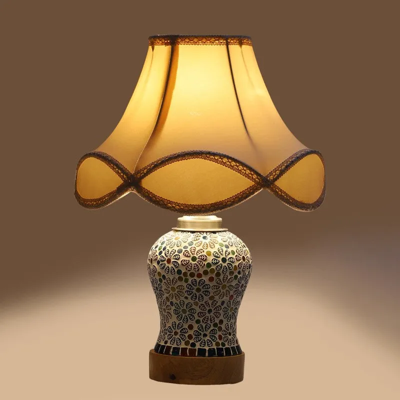 Santora Arc Wooden Table Lamp - Multicolor media 7