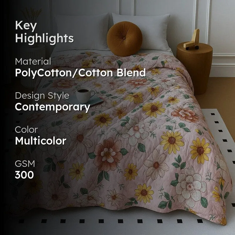 Petaline Comforters - 300 GSM media 2