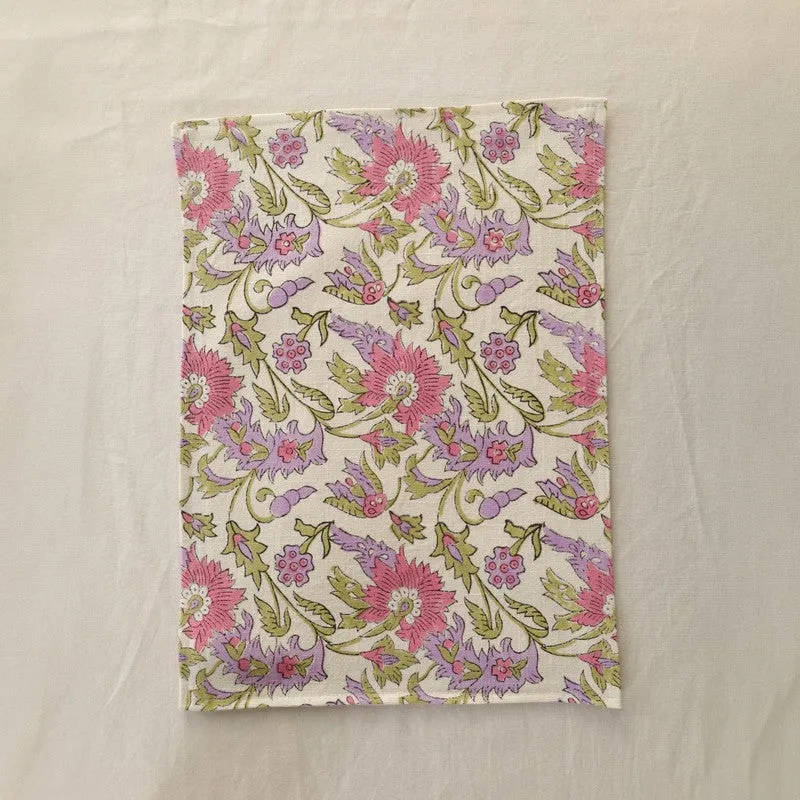 Botanical Bliss Canvas Table Mats - Set Of Six media 3