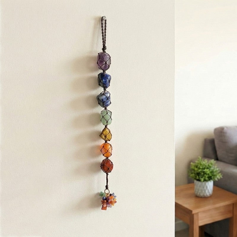 Zen Drive Spiritual Crystal Wall Accent - Multicolor
