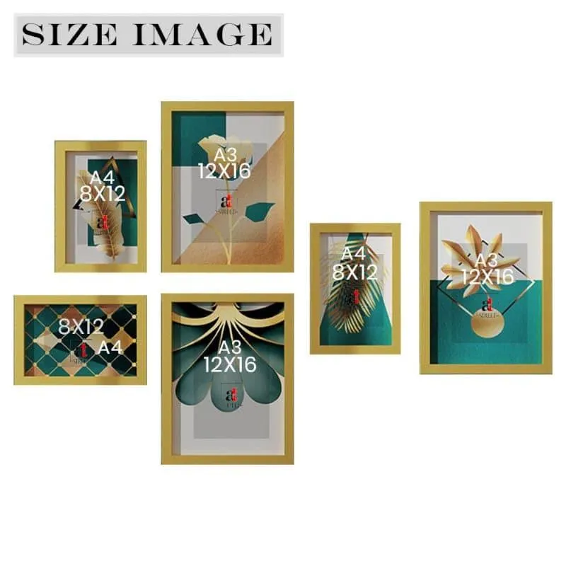 Contemporary Features Photoframe - Set Of Six media 5