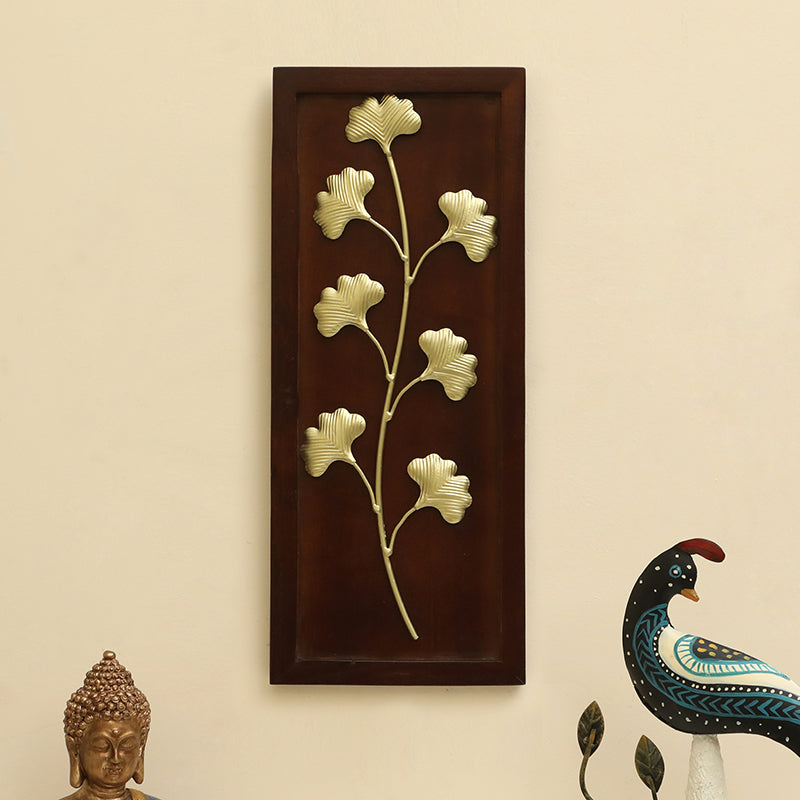 Myko Metal & Wood Wall Accent