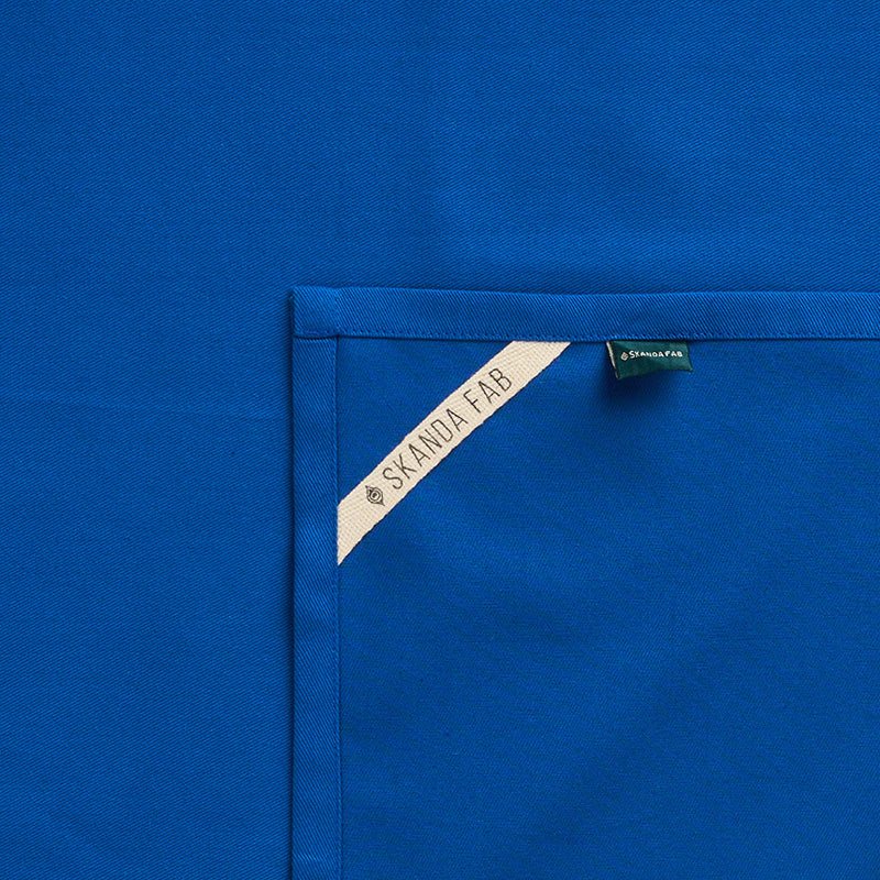 Sophistitch Solid Cotton Kitchen Towel (Blue) - Set Of Two media 4