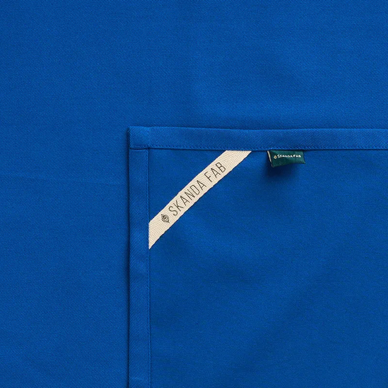 Sophistitch Solid Cotton Kitchen Towel (Blue) - Set Of Two media 4
