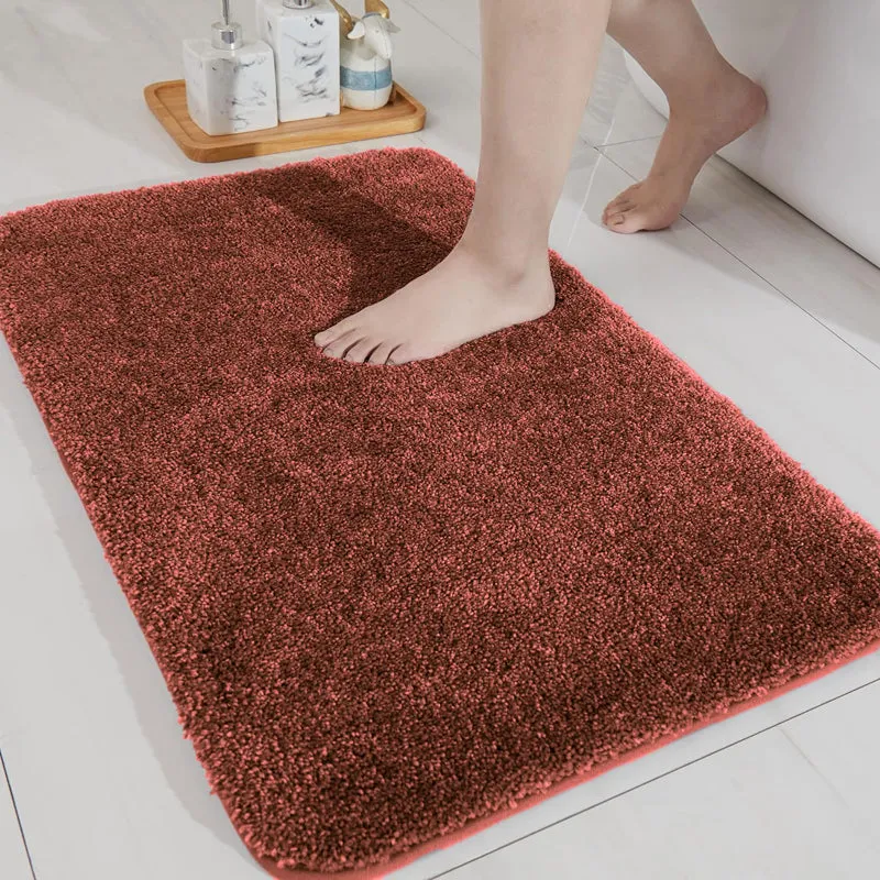 Nuo Luxe Bath Mat - Rust media 1