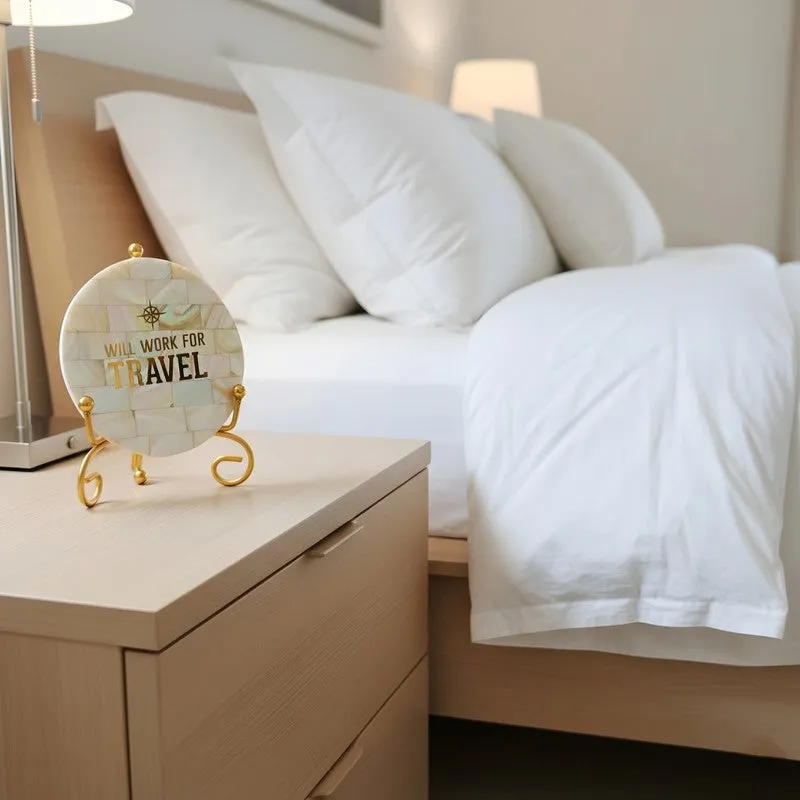 Voyage Muse Marble Showpiece With Stand media 6