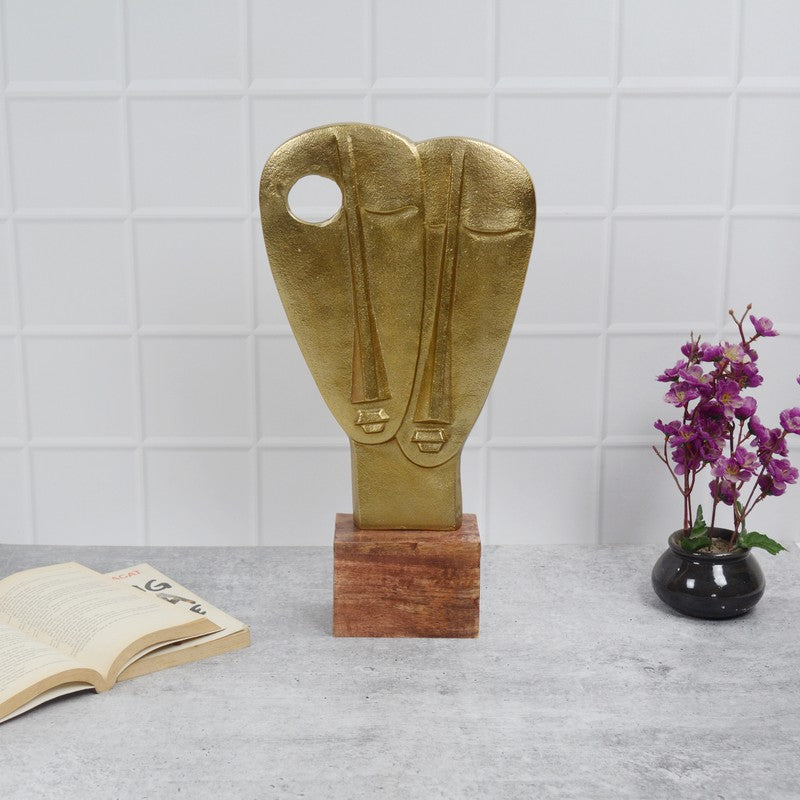 Unified Visions Golden Showpiece