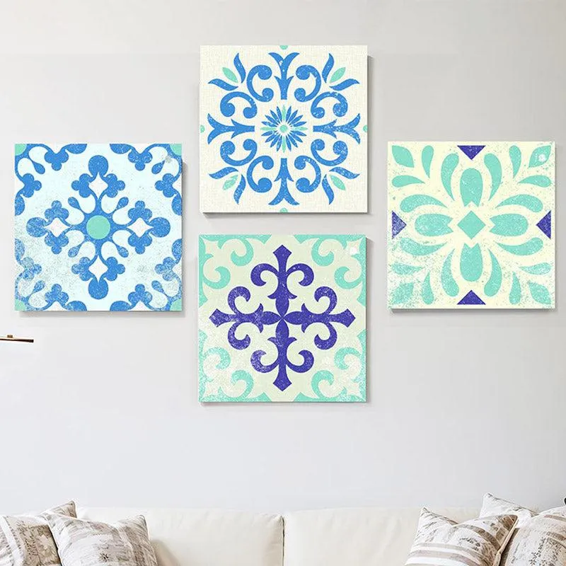 Sofana Ethnic Wall Art - Set of Four media 6