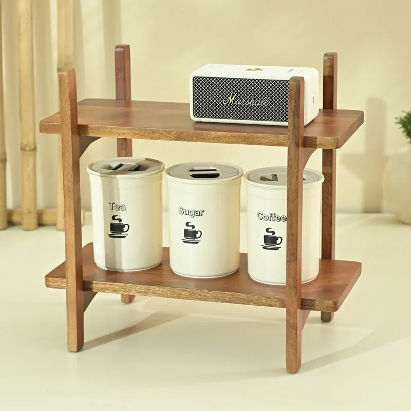 Samvadini Handcrafted Mango Wood Organiser media 3