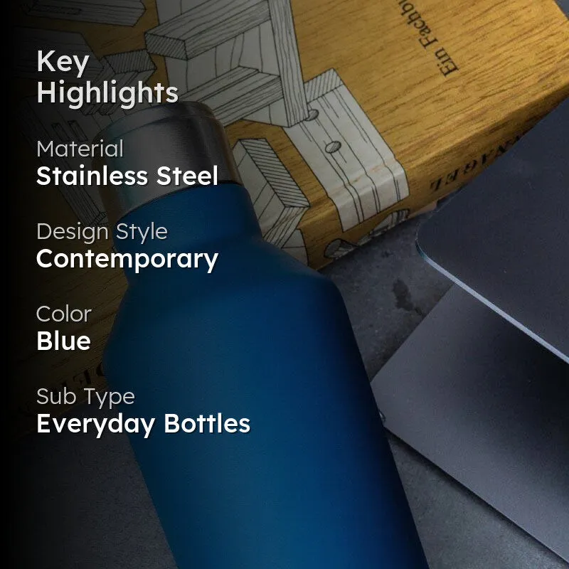 Steel Chill Bottle (675 mL) - Imperial Blue media 2