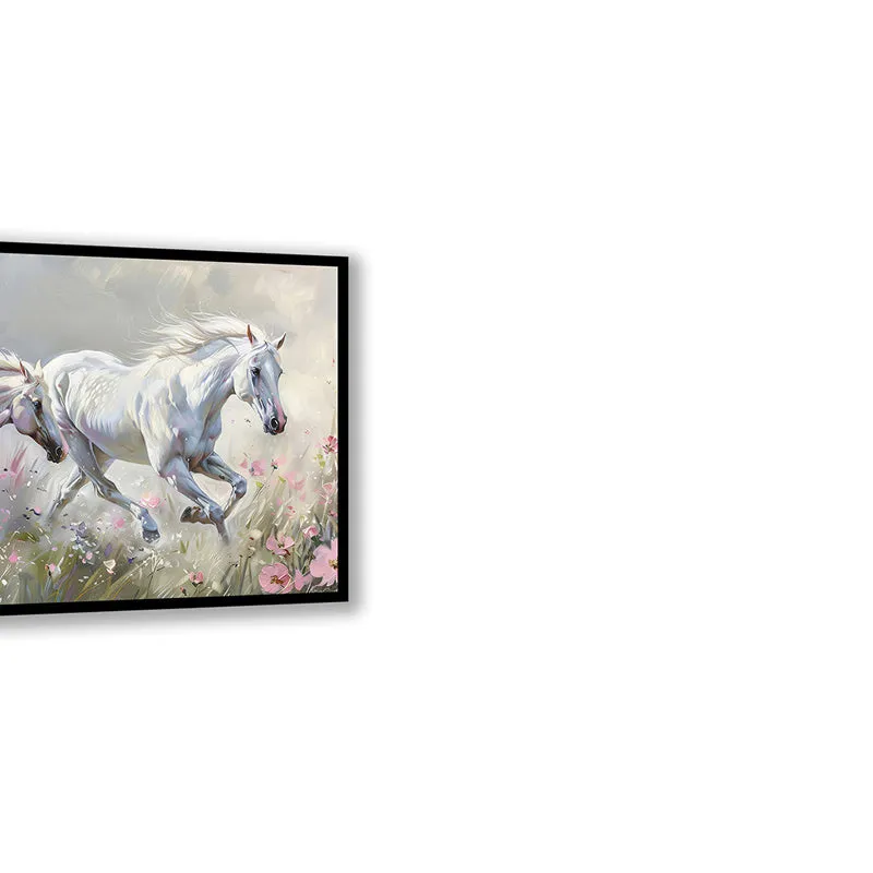 Equine Pair Wall Art with Black Frame media 5