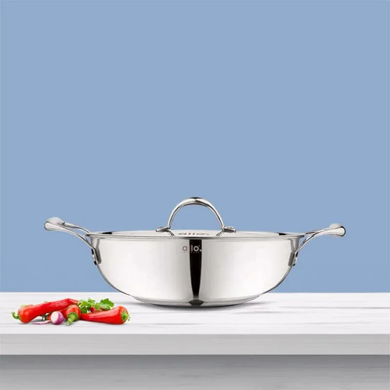 Suko Induction Safe Kadhai With Lid - 5500 mL / 12 Inches media 1