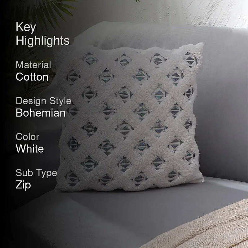 Dreva Cushion Cover - White media 2