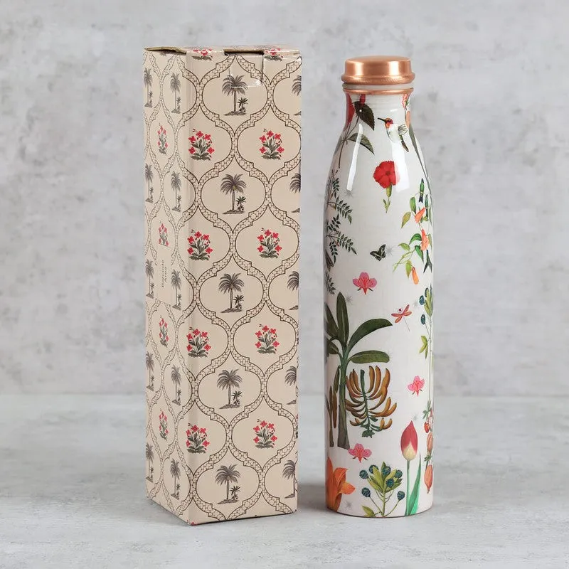 Petal & Plume Copper Bottle - 950 mL media 3