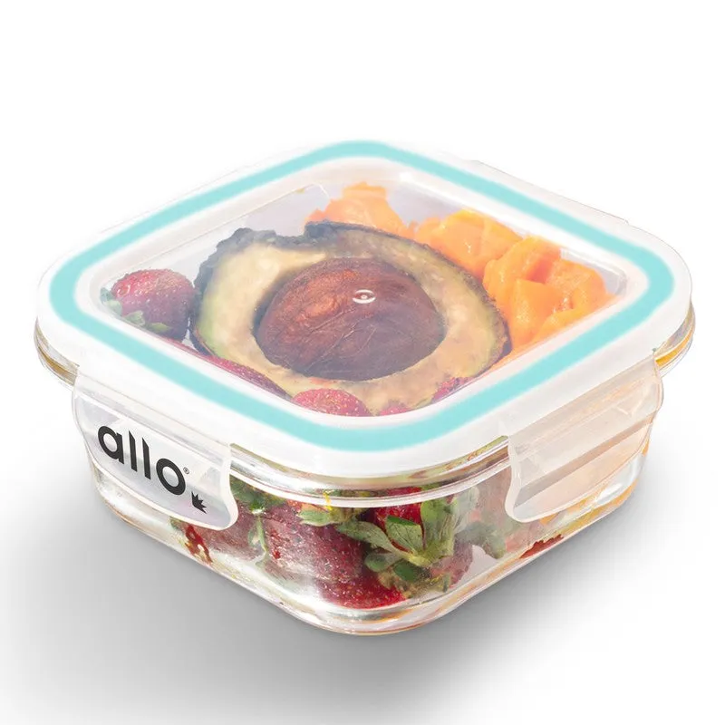 Oliva Square Glass Storage Container - 550 ML media 4