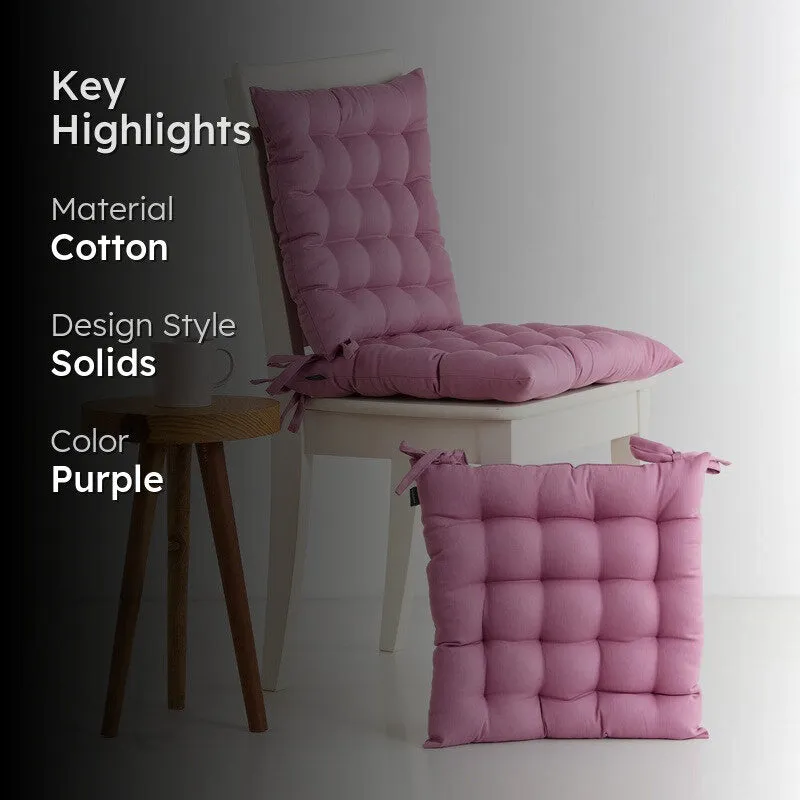 Savra Chair Pad (Purple) - Set Of Three media 2