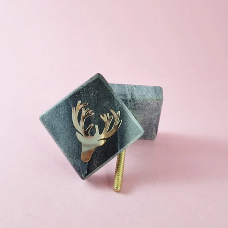 Stag Elegance Drawer Knob - Set Of Two