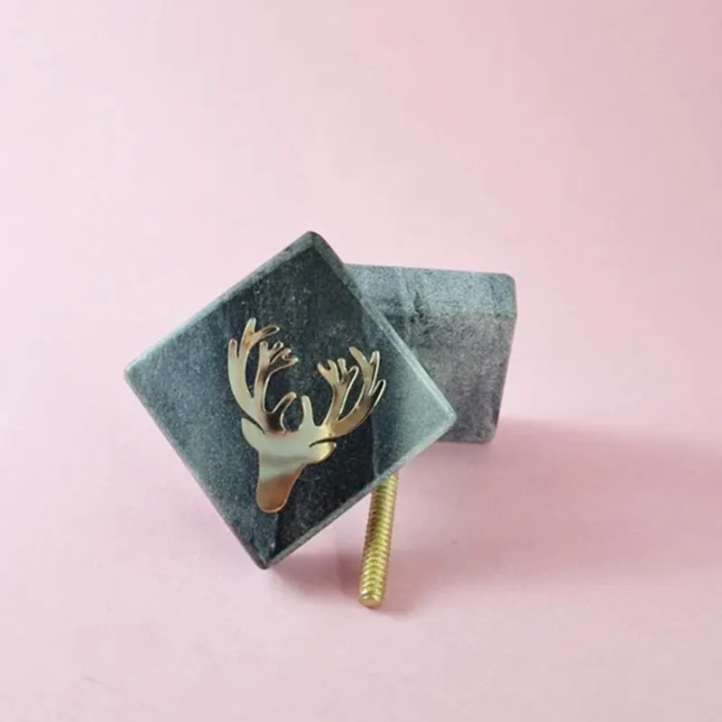 Stag Elegance Drawer Knob - Set Of Two media 1