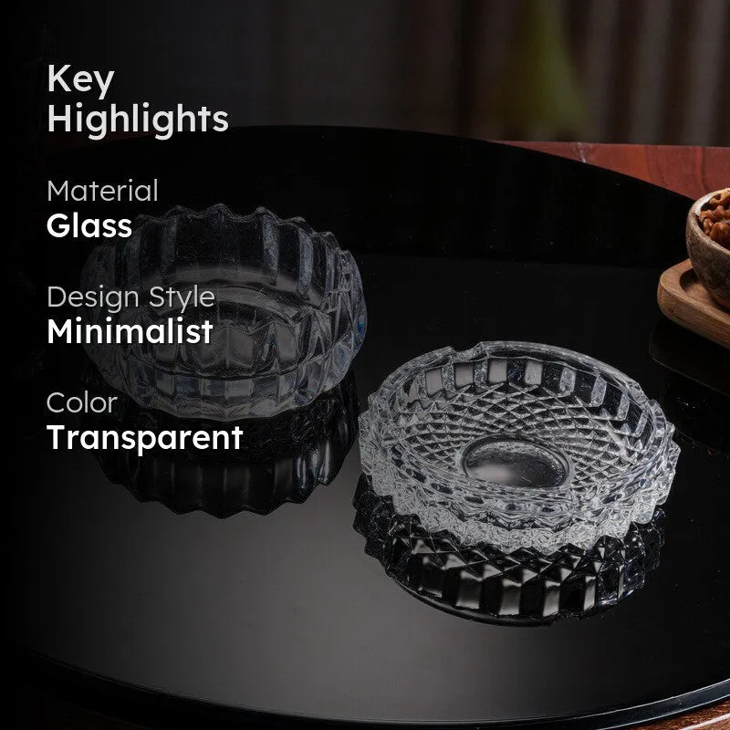 Aura Clear Asht Tray - Set Of Two media 2