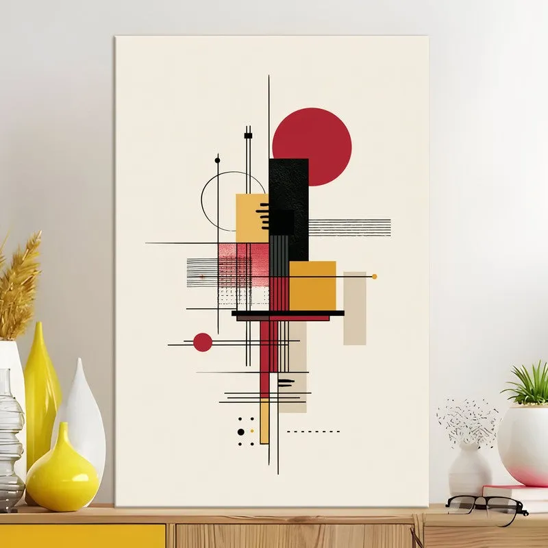 Axis Form Abstract Canvas Wall Art media 5
