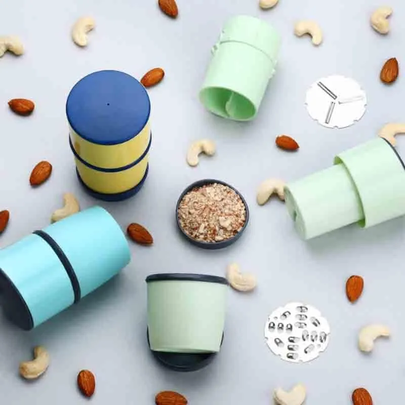 Buzzin' Multicolor Dry Fruit Grinder - Compact & Durable Kitchen Tool media 7