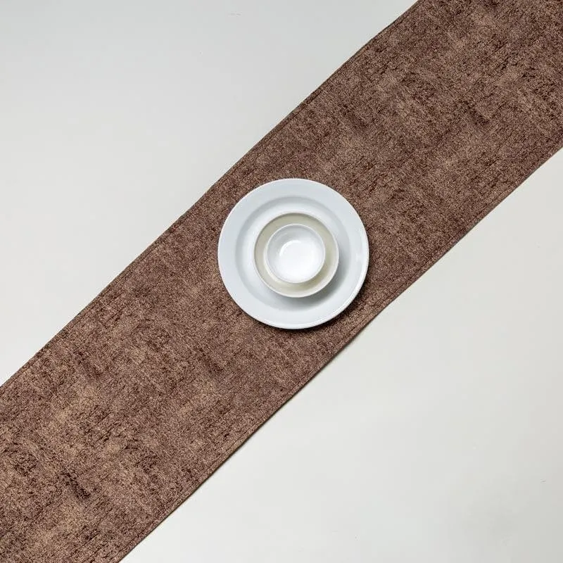 Stella Jacquard Table Runner - Brown media 3