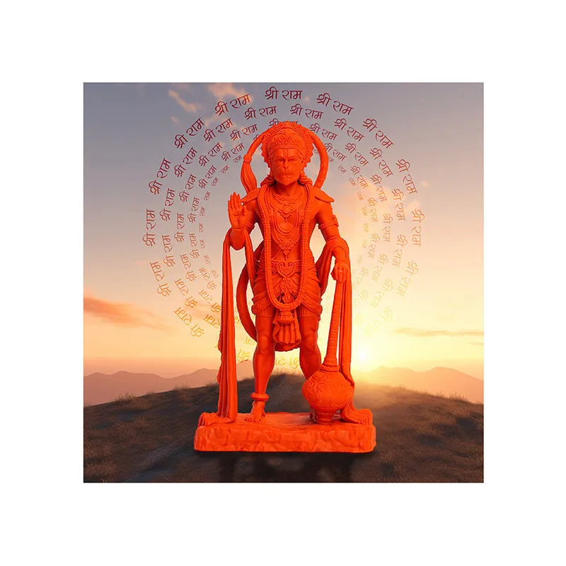 Rameshta Hanuman Wall Painting media 4
