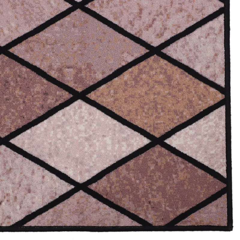 Earthy Diamond Anti-Skid Carpet media 4
