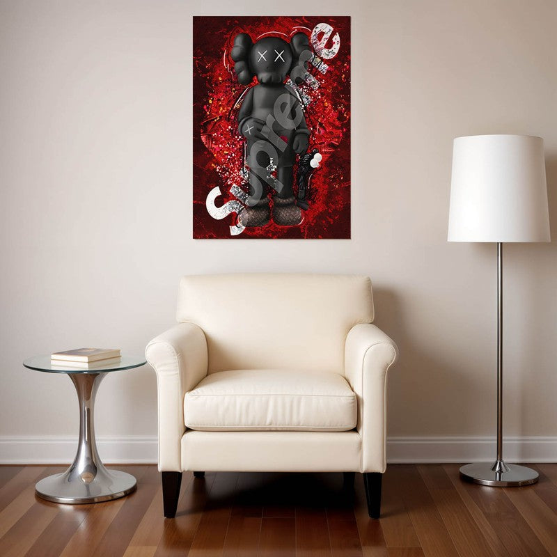 Crimson Supreme Wall Poster