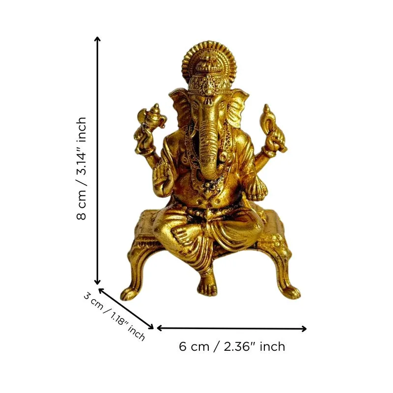 Vighnaharta Brass Idol media 5