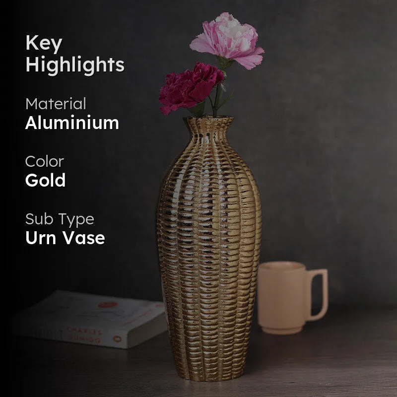 Jacinta Jade Vase - Gold media 2