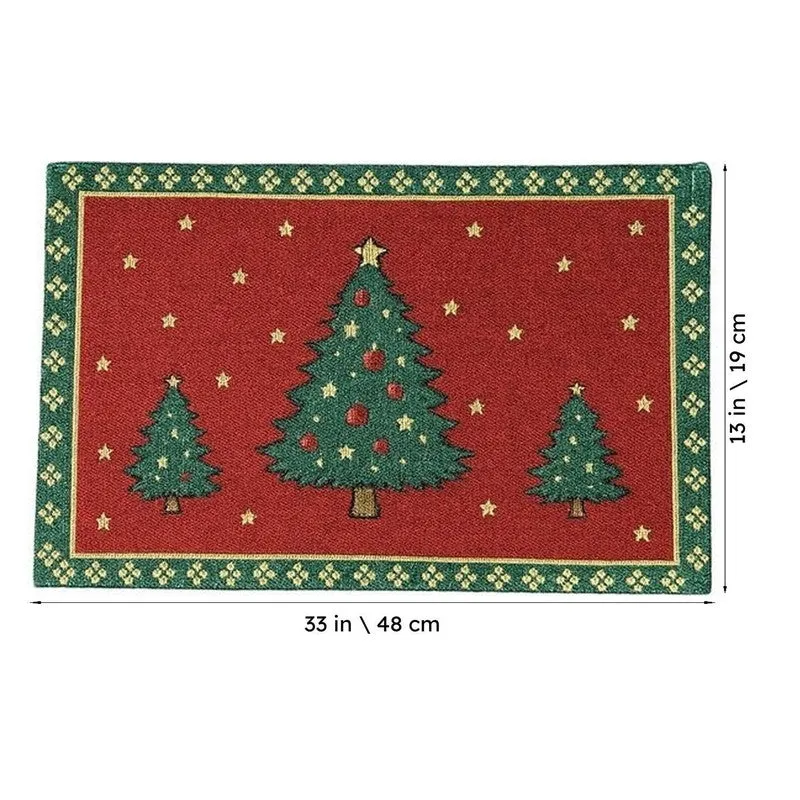 Pinewish Christmas Table Mats - Set Of Eight media 6