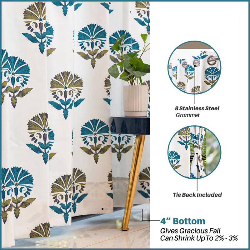 Urban Space Aangan Curtain - Set Of Two media 4