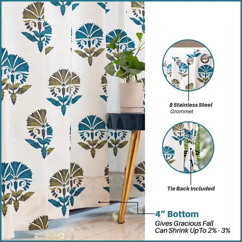 Urban Space Aangan Curtain - Set Of Two media 4