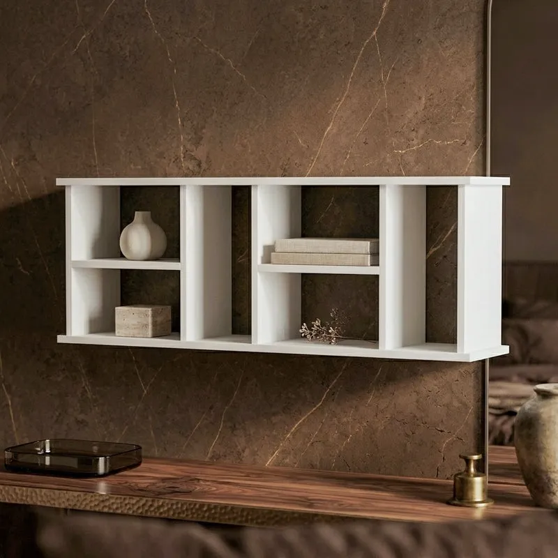 Bradbury Wall Shelf - White media 4