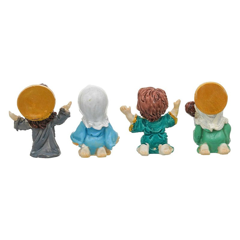 Silent Night Nativity Resin Figurine - Set Of Four media 7