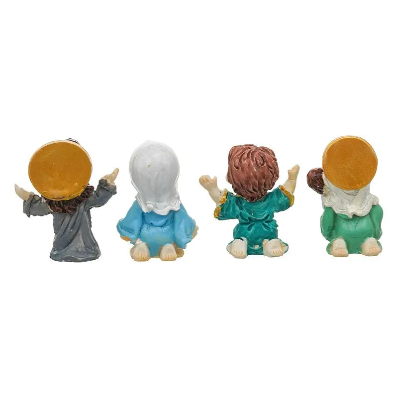 Silent Night Nativity Resin Figurine - Set Of Four media 7