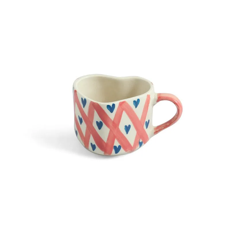 Sweetheart Ceramic Coffee Mug (300 mL Each) - Set Of Six media 4