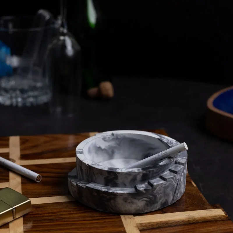 Stama Ash Tray - Black,White media 1