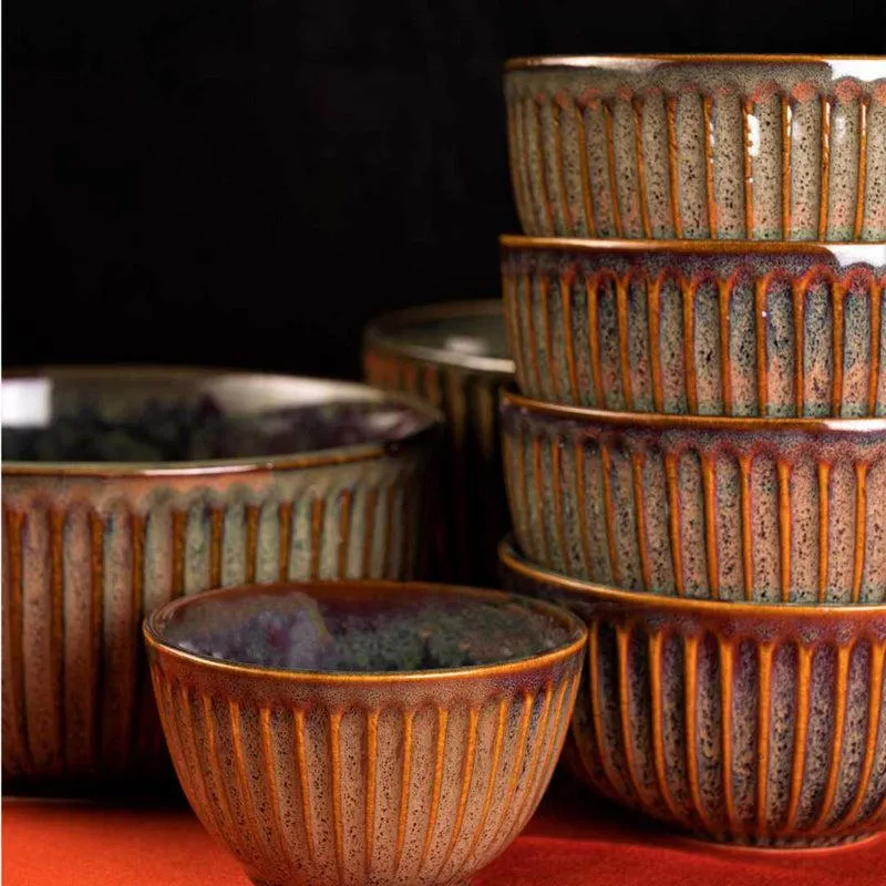 Sragen Handmade Dinner Set - 82 Piece Set media 4