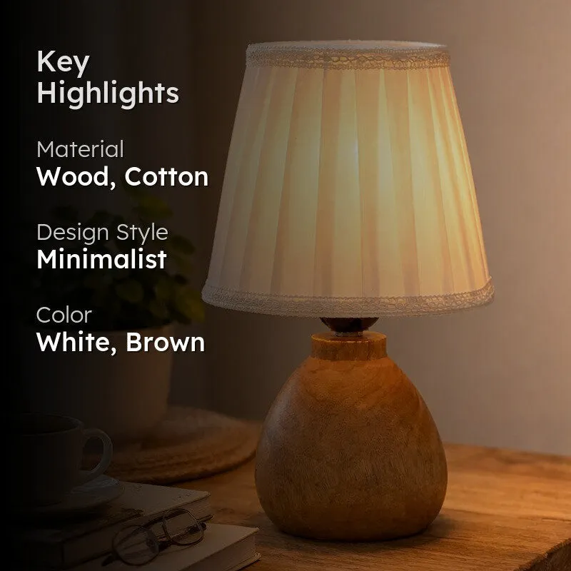 MinimalNest Wooden Table Lamp media 2