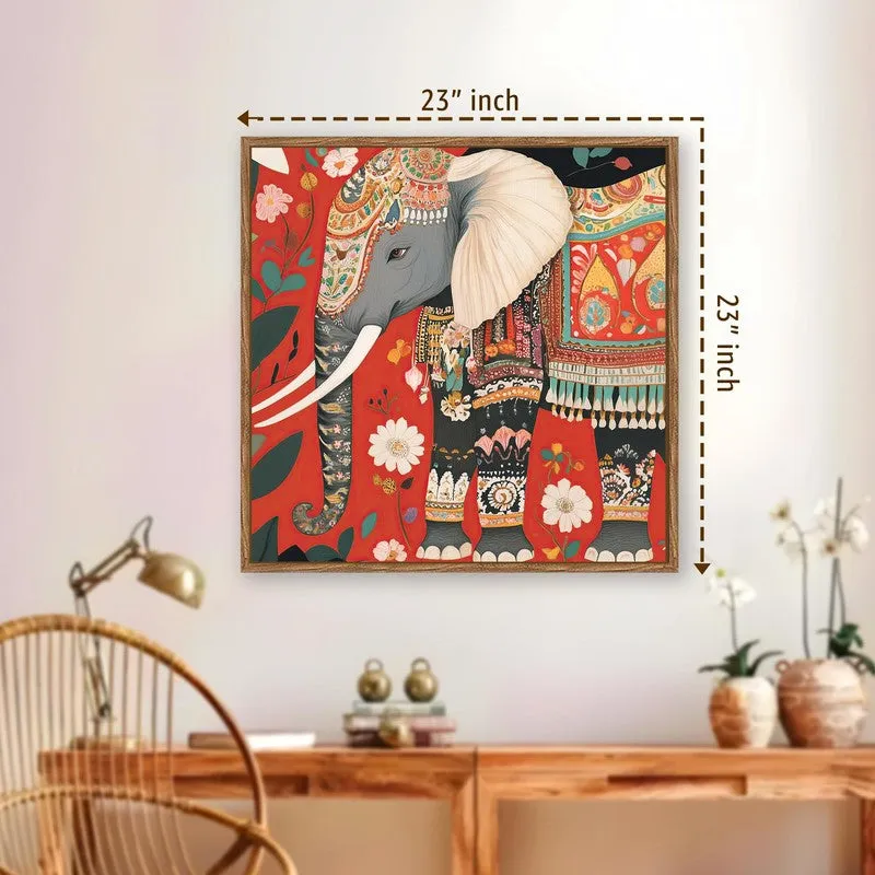 Heritage Tusker Canvas Wall Art With Frame media 10