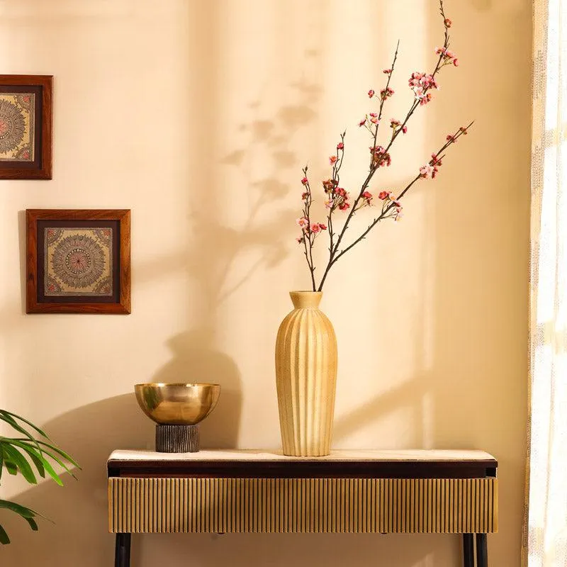 Artificial Realistic Cherry Blossom Stick - Pink media 7