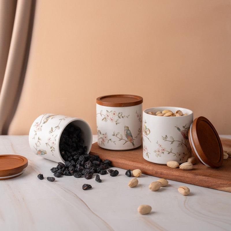Lunette Jar (300 mL Each) - Set Of Three - 300 mL