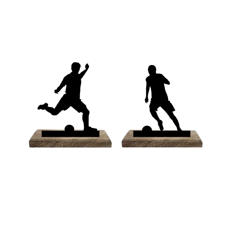 Soccer Duo II Showpiece - Set Of Two media 4