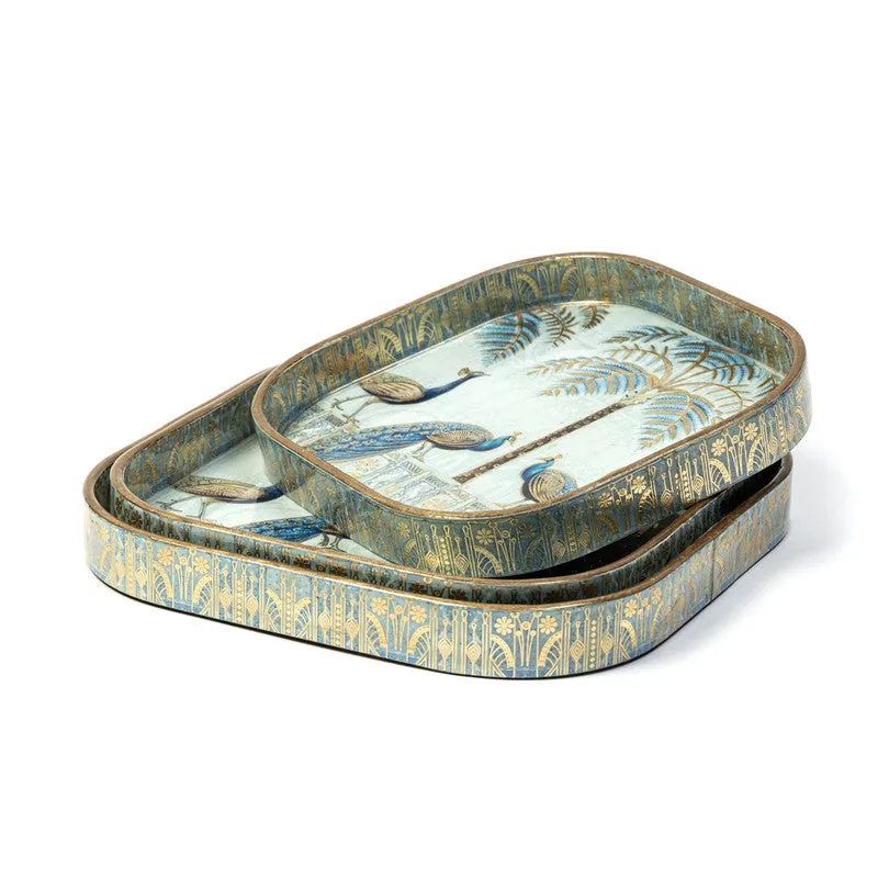 Countryside Rectangle MDF Serving Tray (Set Of Three) - Set Of Three media 6