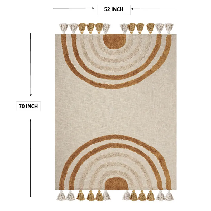 Tuft Arc Tufted Cotton Throw media 11