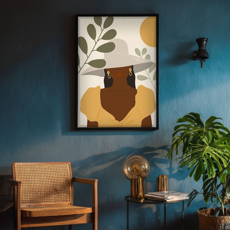 Unbreakable Bloom Wall Art - Black Frame media 5